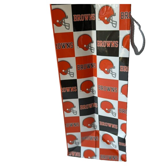 NFL Cleveland Browns Medium Gift Bag M Cleveland Browns Bag - Picture 2 of 7
